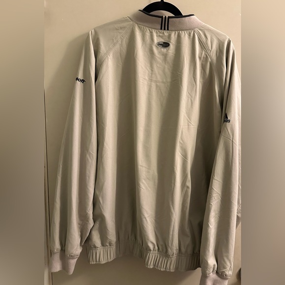 Vintage ADIDAS Microsoft GOLF Men's CLIMAPROOF V-neck pullover Jacket - Picture 2 of 10